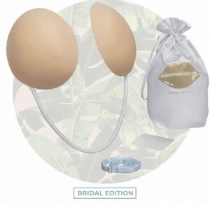 Misses Kisses Bridal Bra - Deep 6" Plunge & Small Pads